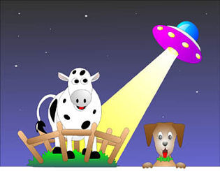 PC watches the night sky for UFOs